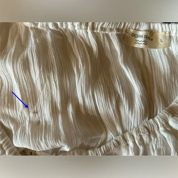 Ocean Drive Clothing Co.•mini tube dress•large•100% rayon•fringe/tassel/mirror - Picture 16 of 16